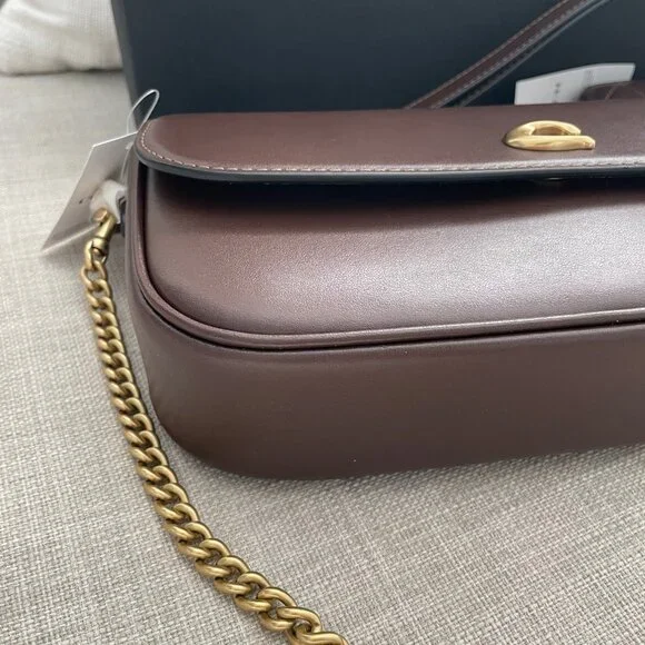 Coach Brook Flap Chain Bag - BAG ONLY - Picture 6 of 10